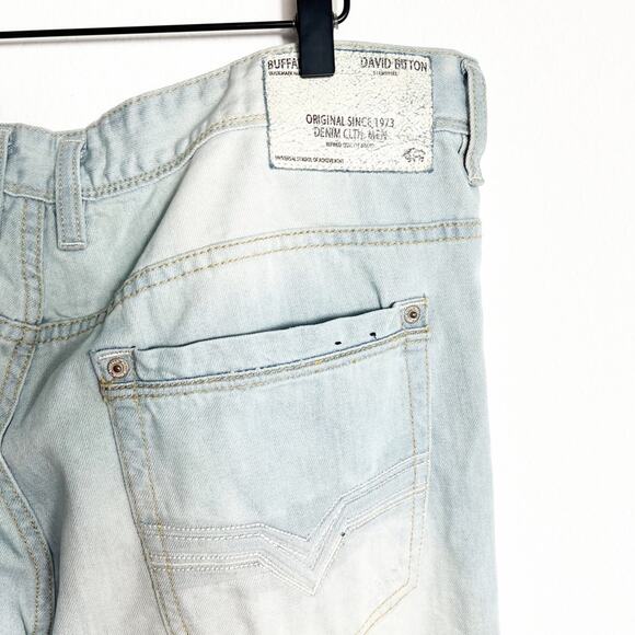 Buffalo David Bitton Blue Men Jeans Size 36 - Picture 3 of 7